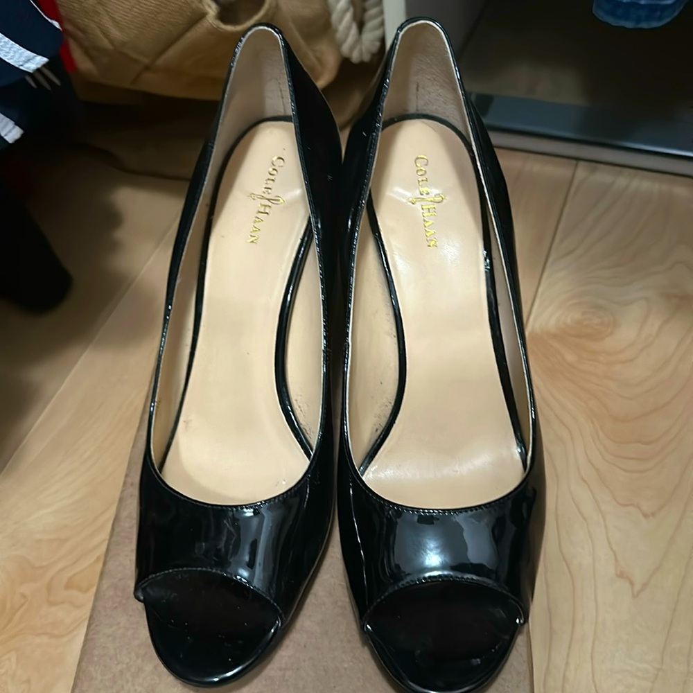 Cole Haan high heels with Nike insert.